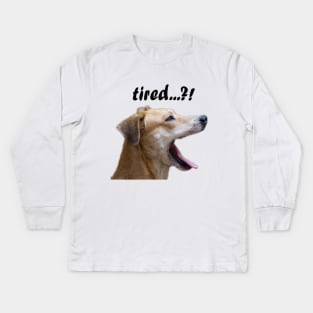 dog Kids Long Sleeve T-Shirt